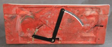 Preview: Schuco Varianto Shell Tankstelle mit Tankwart 1958 Kunststoffmodell (1665)